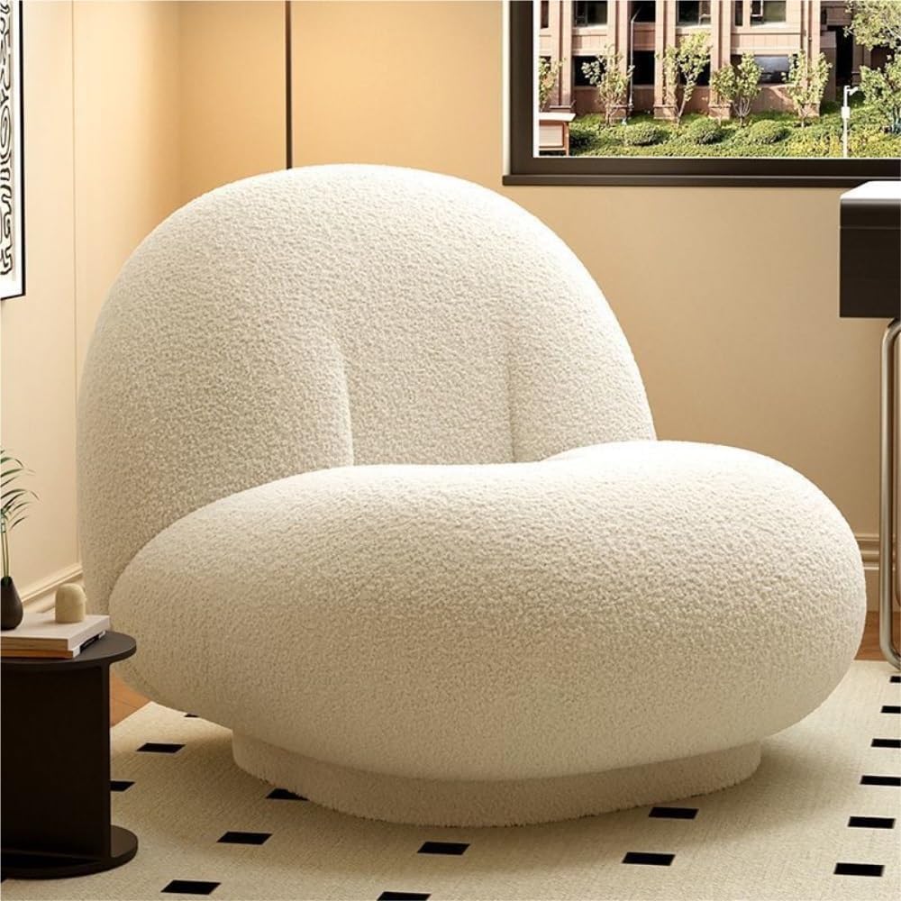 Modern Colorful Single Sofa Chair, Comfortable Leisure Accent Chair for Living Room, Bedroom & Home Relaxation Seating